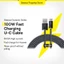 Cáp sạc nhanh Baseus 100W USB Type-C cho Huawei Xiaomi Mi 10 (6A)