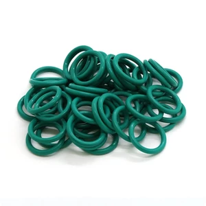 FKM Green Viton O-Rings Gasket Seal Xe Máy Manifold Gasket Seal O 'ring Ống xả Độ dày CS 2.4mm OD 8-60mm