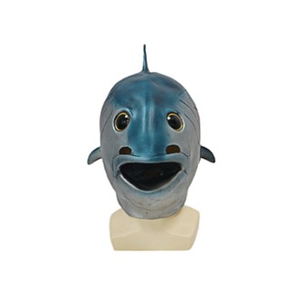 Người Lớn Ngộ nghĩnh Cá Ngừ Cá Mặt nạ Đảng Trò Chơi 3D Động Vật Mặt nạ Cosplay Quái Vật Cao Su Mũ Đội Đầu Cho Halloween Vật Dụng Trang Phục Thanh Lễ Hội Thú Vị Mũ