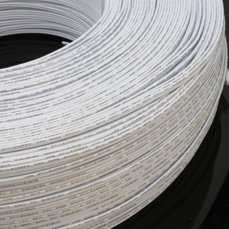 1meter UL2468 2 Chân Dây Điện Đóng Hộp Đồng Cách Nhiệt PVC Nối Dài Dây Cáp 16 / 18 / 20 / 22 / 24 / 26 / 28 / 30 AWG