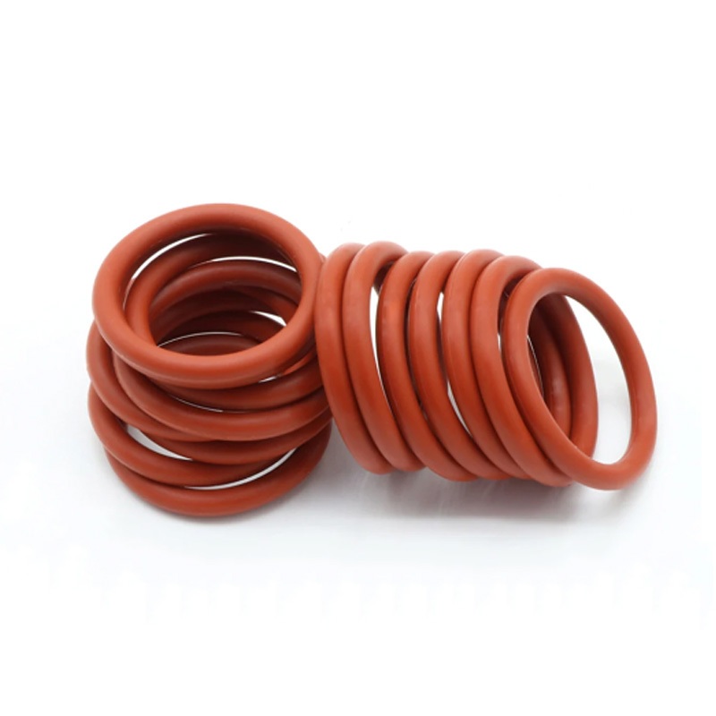 5 Chiếc Vòng Silicon Đỏ Gioăng CS 4mm OD 15 ~ 90mm Silicon O Ring Gioăng Thực Phẩm Cao Su O-Ring VMQ Các Loại Hvac Dụng Cụ