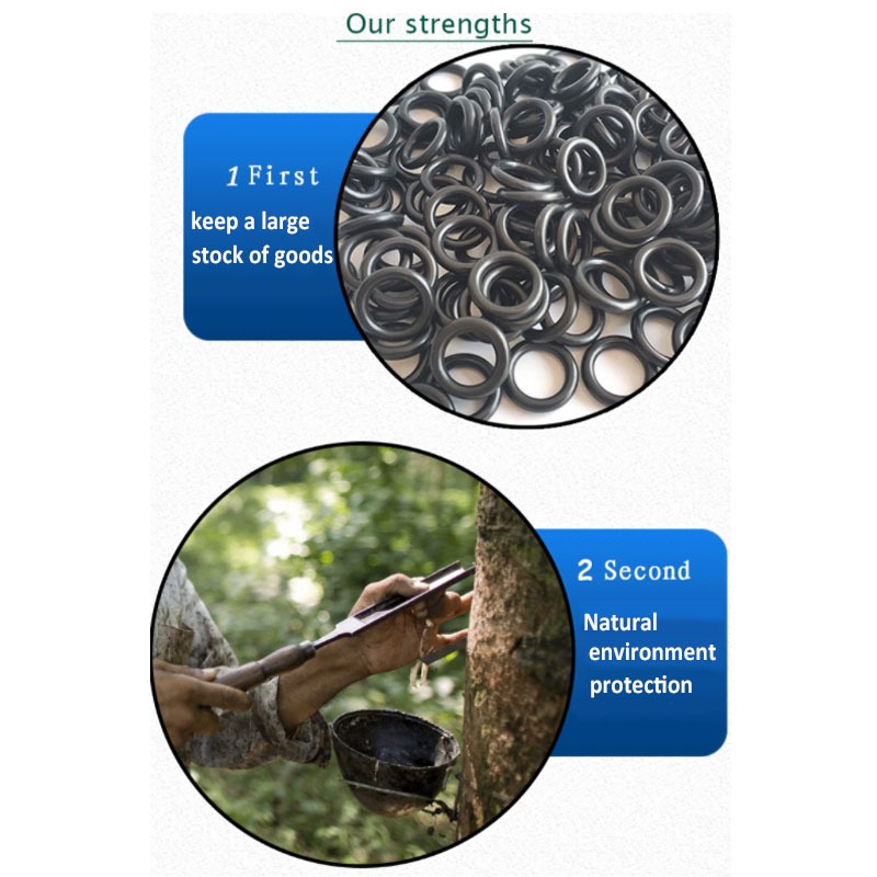 10 Chiếc NBR O Vòng Niêm Phong Gioăng Độ Dày CS 1mm OD 5 ~ 55mm Đen Nitrile Butadiene Cao Su Miếng Đệm Chống Dầu Máy Giặt Hình Tròn