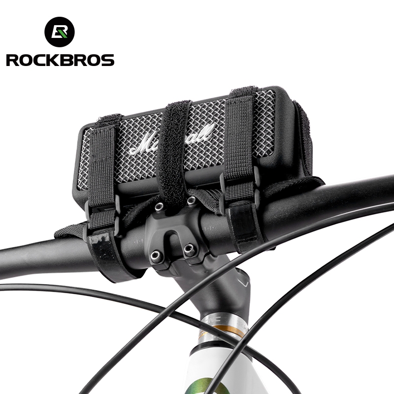 Rockbros Xe Đạp Dây Đeo Âm Thanh Velcro Đi Loa Giá Đỡ Ánh Sáng Đi Xe Đạp Túi Bơm Hơi Dây Đeo