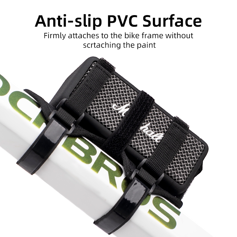 Rockbros Xe Đạp Dây Đeo Âm Thanh Velcro Đi Loa Giá Đỡ Ánh Sáng Đi Xe Đạp Túi Bơm Hơi Dây Đeo