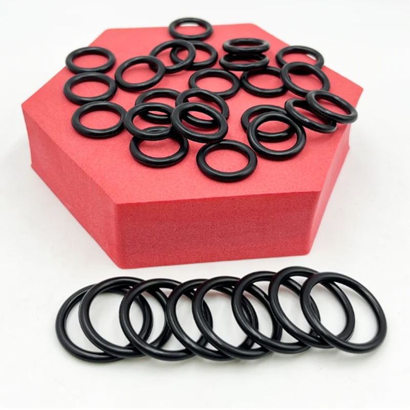 10 Chiếc Vòng O Đen CS 4mm OD 15mm ~ 68mm NBR Ô Tô Nitrile Cao Su Tròn O Loại Ăn Mòn Dầu Chống Niêm Phong Máy Giặt