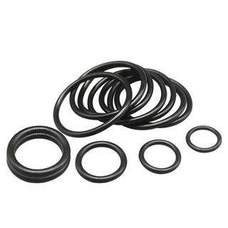 Đen Nitrile Cao Su Silicon Tròn Độ Dày CS 5.7mm OD 25mm ~ 155mm Sửa Chữa Vòi Niêm Phong Van Máy Chống Thấm Nước Gioăng Chịu Dầu