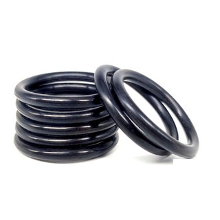 Đen Nitrile Cao Su Silicon Tròn Độ Dày CS 5.7mm OD 25mm ~ 155mm Sửa Chữa Vòi Niêm Phong Van Máy Chống Thấm Nước Gioăng Chịu Dầu