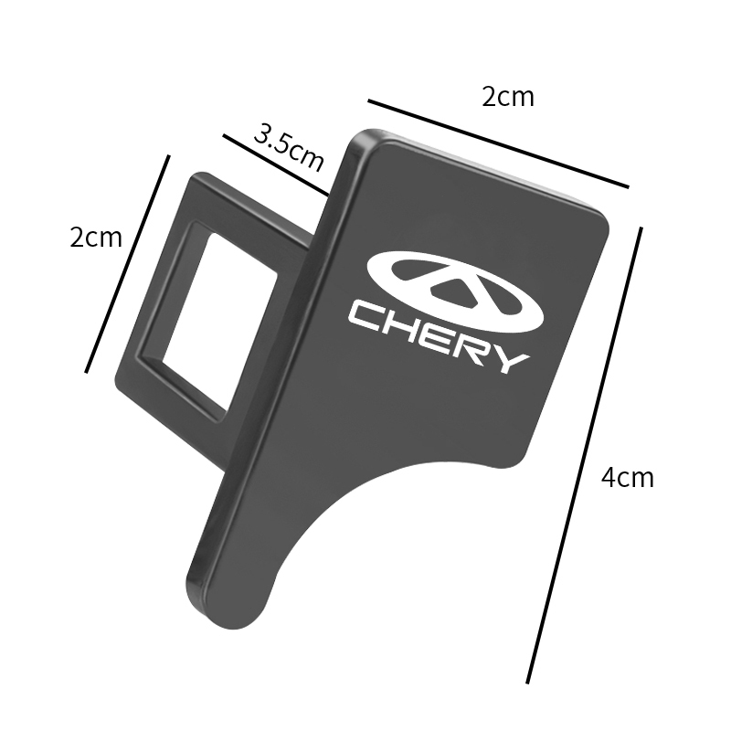 1 Chiếc Kim Loại Dây An Toàn Ô Tô Khóa Kẹp Đai An Toàn Ô Tô Ẩn Chốt Cho Chery Tiggo 2 3 4 5 7 PRO 8 ARRIZO7 E3 E5 A3 A5