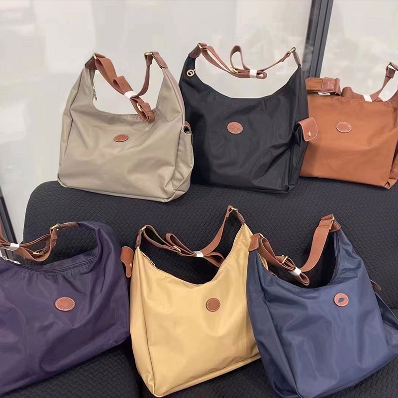 Túi Đeo Vai Nylon Mới HOBO Đeo Ngang Dung Tích Lớn Ngựa Chiến Tranh Túi Nữ