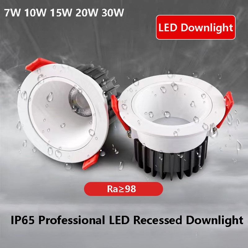 Ip54 Đèn Downlight chống nước LED âm trần Phòng tắm Đèn trần chống ...