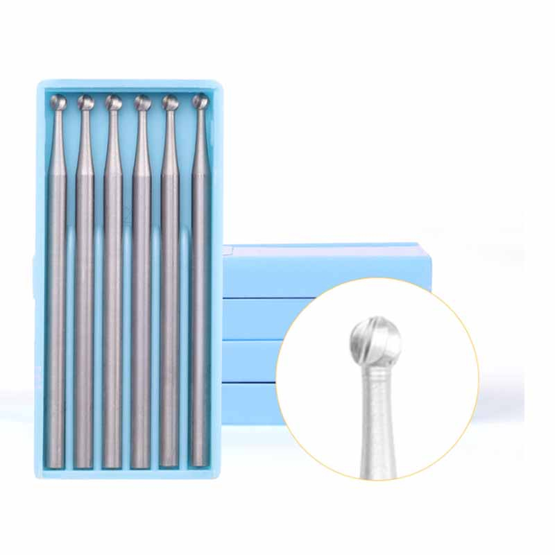 6 Chiếc Hợp Kim Thép Vonfram Tròn Burs Trang Sức Khắc Dụng Cụ Chế Biến Gỗ Router Bit Gỗ Phay Cắt Handmade
