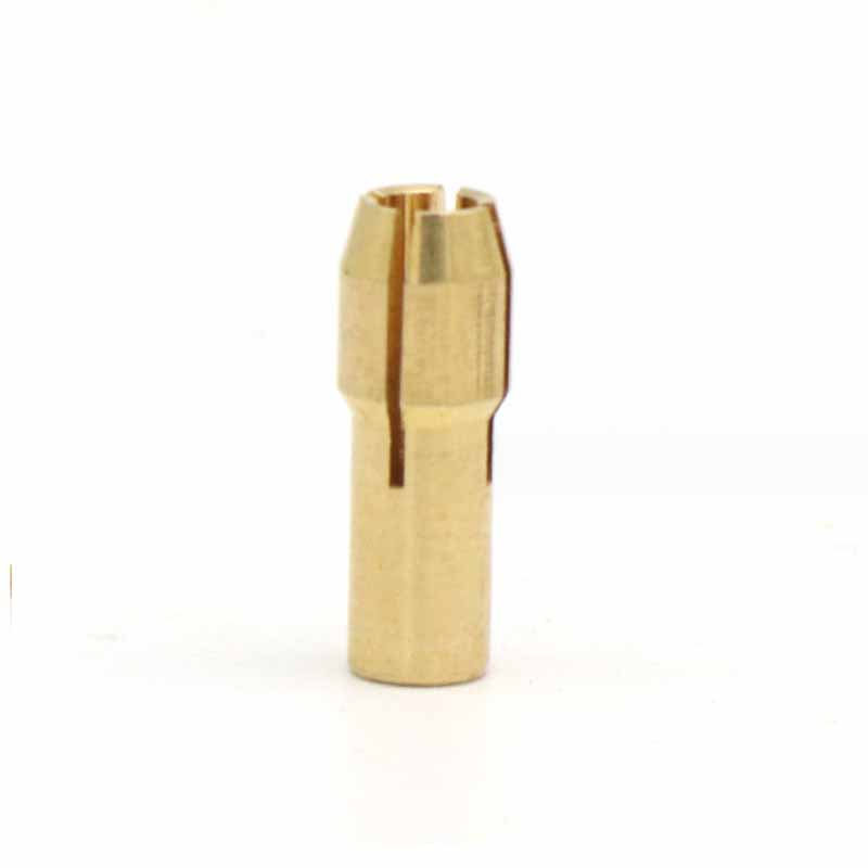 Máy khoan Mini bằng đồng thau Collet Chuck cho công cụ quay Dremel 0,5-3,2mm Đồng thau và đai ốc cho bộ phụ kiện Dremel