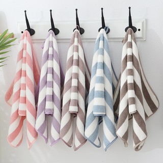 Khăn Tắm San Hô Khăn Tắm Lau Đầu Sợi Bông Cotton Siêu Thấm Hút Coral Bath Towel【Chiosala12】