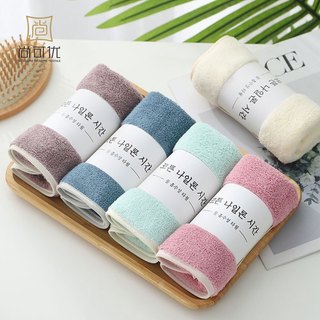 Khăn Tắm San Hô Khăn Tắm Lau Đầu Sợi Bông Cotton Siêu Thấm Hút Coral Bath Towel【Chiosala12】
