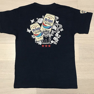 ((100% Cotton) ORION Nhật Bản Okinawa Bia Văn Hóa Áo Sơ Mi Cotton Tay Ngắn