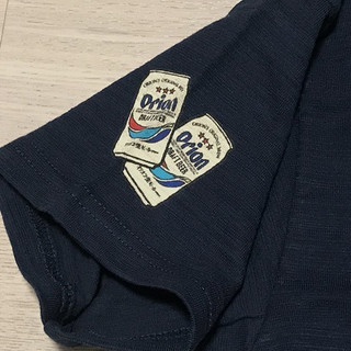 ((100% Cotton) ORION Nhật Bản Okinawa Bia Văn Hóa Áo Sơ Mi Cotton Tay Ngắn
