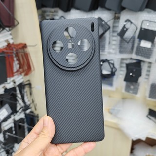 Ốp điện thoại Aramid sợi Carbon thật sang trọng 600D cho VIVO X100 Pro & X100 Cell Bảo vệ di động Vỏ chống sốc