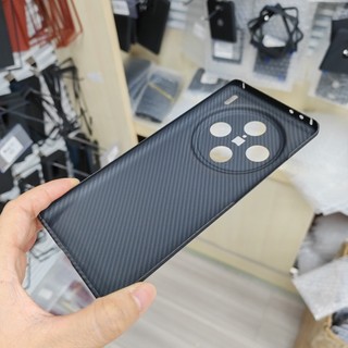 Ốp điện thoại Aramid sợi Carbon thật sang trọng 600D cho VIVO X100 Pro & X100 Cell Bảo vệ di động Vỏ chống sốc
