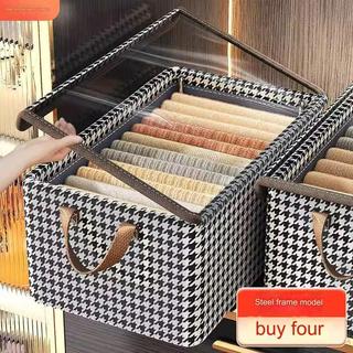 Túi Đựng Quần Áo Khung Thép - Gấp gọn tiện lợi, bảo quản quần áo bền đẹp Storage boxes【Chiosala12】