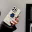 Ốp điện thoại da laser Pocket Monsters Gengar cho iphone 15 Pro Max 14 Pro Max i14 Plus 13 Pro Max i13 13pro 11 Pro Max i11 7 Plus 8 Plus iX Xs Max 12 Pro Max Vỏ bảo vệ