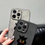 Ốp điện thoại da laser Pocket Monsters Gengar cho iphone 15 Pro Max 14 Pro Max i14 Plus 13 Pro Max i13 13pro 11 Pro Max i11 7 Plus 8 Plus iX Xs Max 12 Pro Max Vỏ bảo vệ
