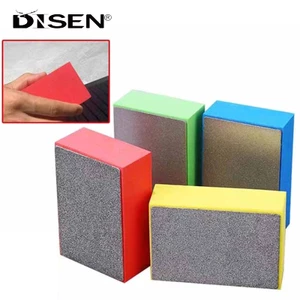 Kim Cương Tay Đánh Bóng Miếng Ngói Kính Mài Mòn Khối Miếng Lót Đá Đá Đá Cẩm Thạch Gốm Mài Mòn Đĩa Đánh Bóng Dụng Cụ