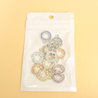 10 Chiếc Thời Trang Đa Năng Nhiều Màu Sắc Kim Cương Giả Sọc Rỗng Hoa Thiết Kế Vòng Charm Xương Đòn Dây Chuyền Vòng Cổ Vòng Tay Bông Tai Mặt Dây Chuyền - Trang Sức Tính Khí Cho Nữ Mặc Hàng Ngày