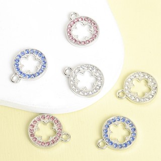10 Chiếc Thời Trang Đa Năng Nhiều Màu Sắc Kim Cương Giả Sọc Rỗng Hoa Thiết Kế Vòng Charm Xương Đòn Dây Chuyền Vòng Cổ Vòng Tay Bông Tai Mặt Dây Chuyền - Trang Sức Tính Khí Cho Nữ Mặc Hàng Ngày
