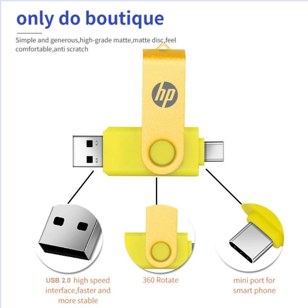 Ổ đĩa flash 2TB 3 trong 1 OTG USB Type C / Micro ổ đĩa flash Pendrive ...