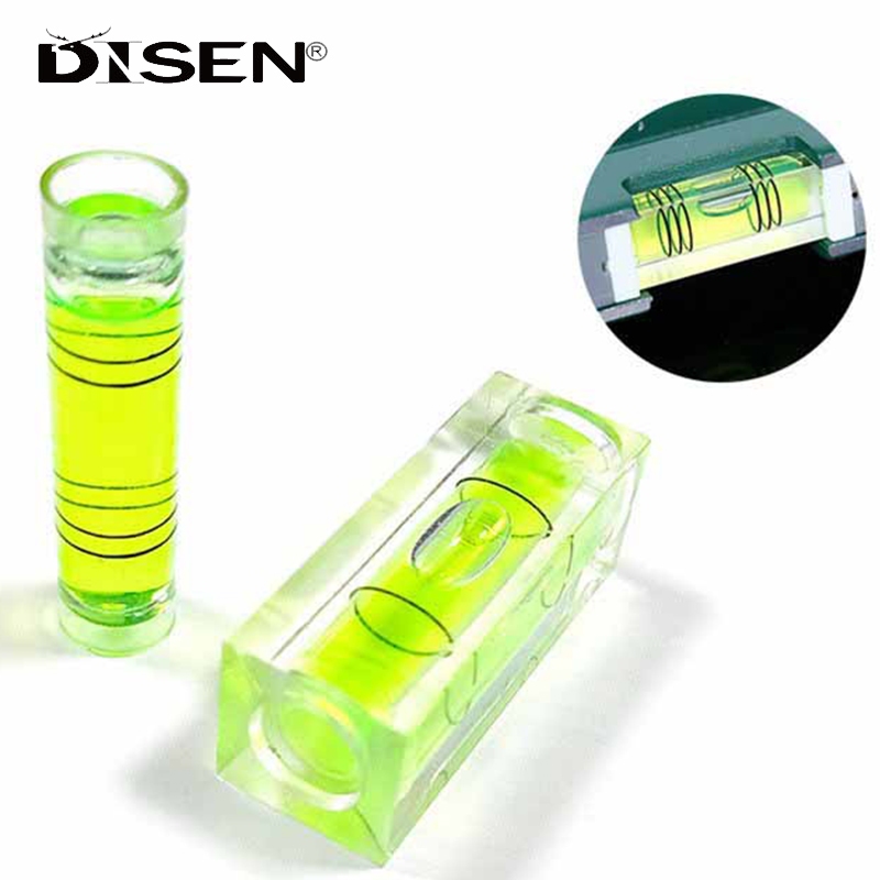 Tròn / Vuông Tinh Thần Cấp Bong Bóng Độ Chính Xác Cao Ngang Bong Bóng Xanh Tròn Bullseye Phạm Vi Bong Bóng Đo Mức Độ Dụng Cụ