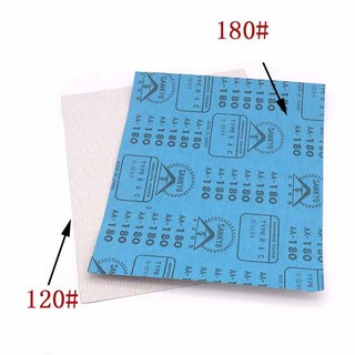 5 Chiếc Giấy Nhám Khô 120 150 180 240 320 400 600 Grit Giấy Cát Dụng Cụ Mài Mòn