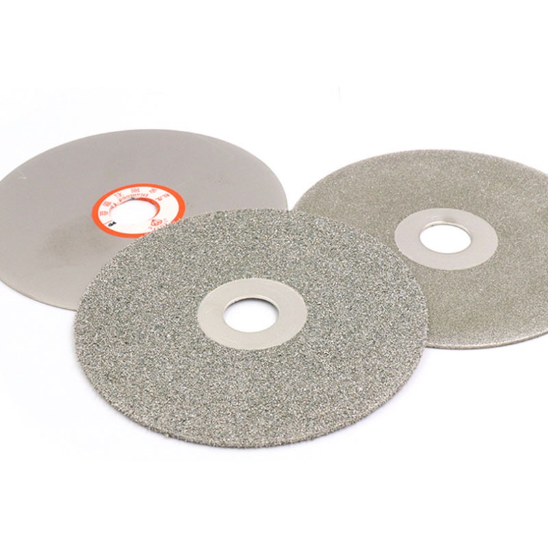 4 Inch 36-3000 # Đĩa mài đánh bóng phẳng phủ kim cương Mặt đơn / đôi cho ngọc bích, cắt pha lê