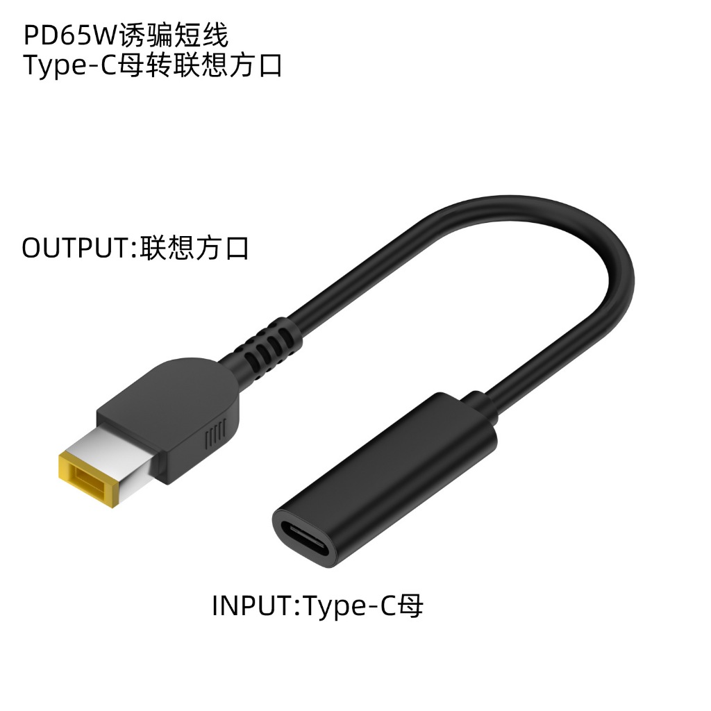 140W 100W 65W USB đa năng Type-C PD sang 4.0 * 1.7 5.5 * 2.5 11.0 * 4.5 Đầu nối DC hình bát giác Cắm Bộ chuyển đổi Cáp cho Lenovo ideapad Thinkpad YOGA 4Pro Dây nguồn sạc