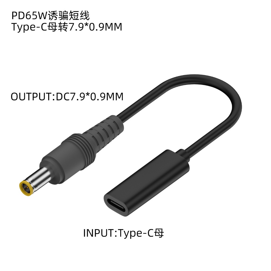 140W 100W 65W USB đa năng Type-C PD sang 4.0 * 1.7 5.5 * 2.5 11.0 * 4.5 Đầu nối DC hình bát giác Cắm Bộ chuyển đổi Cáp cho Lenovo ideapad Thinkpad YOGA 4Pro Dây nguồn sạc