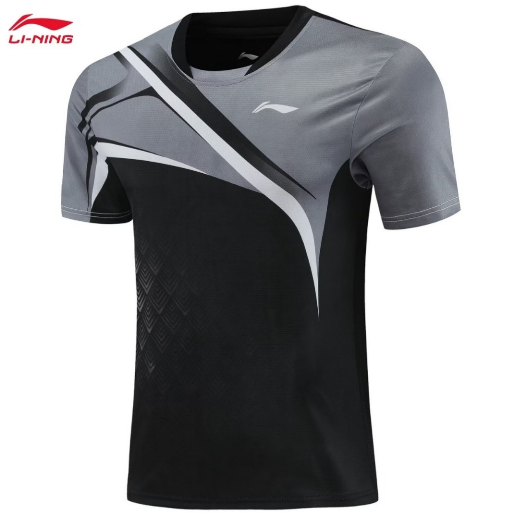 Mùa Hè 2024 Mới Li Ning Bóng Bàn Áo Unisex Cặp Đôi Chạy Bộ Thể Dục Thể Thao Chuyên Nghiệp Hàng Đầu Đội Đồng Nhất Nhóm Mua