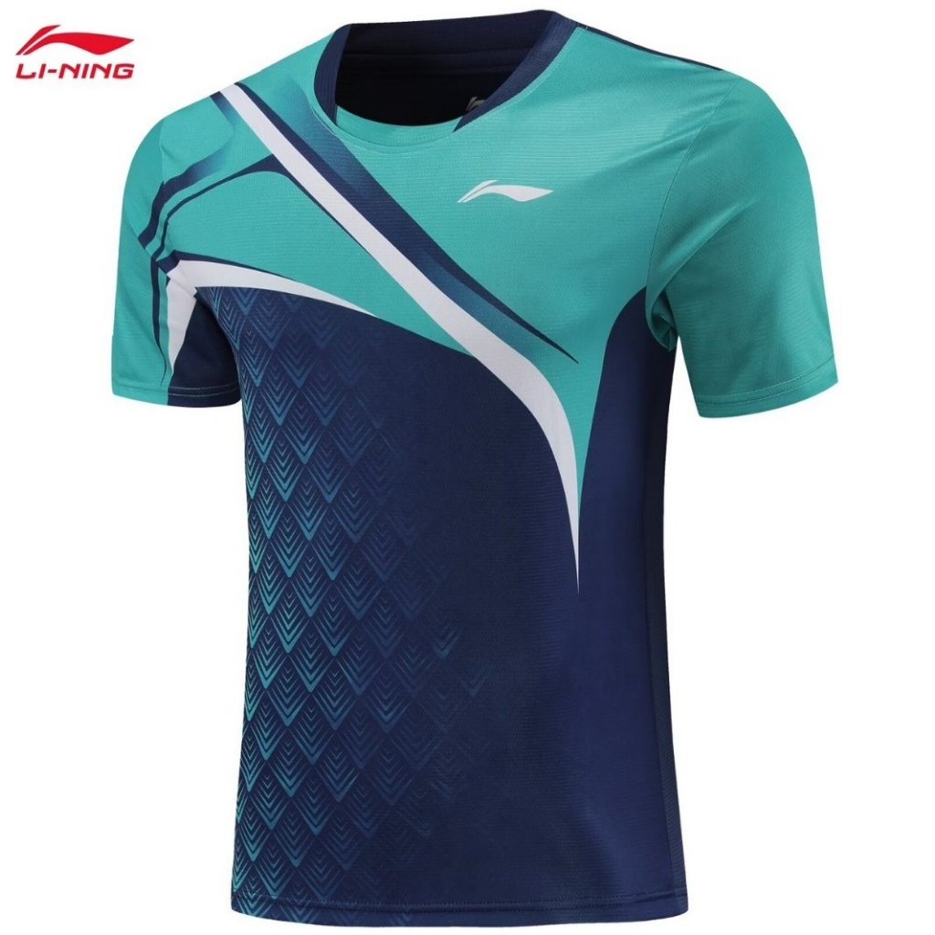 Mùa Hè 2024 Mới Li Ning Bóng Bàn Áo Unisex Cặp Đôi Chạy Bộ Thể Dục Thể Thao Chuyên Nghiệp Hàng Đầu Đội Đồng Nhất Nhóm Mua