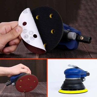 5 Inch 6 Inch 9 Inch 6 Lỗ Đĩa Chà Nhám 40-2000 Grit Đổ Giấy Nhám Quỹ Đạo Sander Móc Và Vòng Giấy Cát Oxit Nhôm