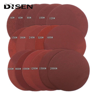 10 Chiếc DIY đổ xô chà nhám đĩa pad 6 Inch Grit Mài mòn Ba Lan Bánh xe Gỗ chà nhám cho Dremel Dụng cụ quay
