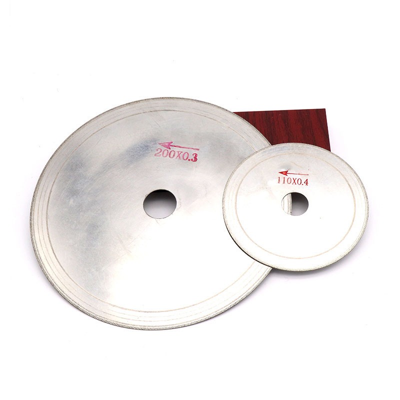 1 Đĩa Cắt Kim Cương Máy Xay Góc Dụng Cụ Cầm Tay Lưỡi Cưa Bánh Xe Xù Răng Cho Đá Thủy Tinh Hổ Phách Pha Lê Đá Quý Cắt