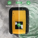 Mức Laser tự san lấp mặt bằng, DEGLASERS 100ft Green Cross Line Laser Level, Điều chỉnh độ sáng 3, Chế độ tự cân bằng và xung thủ công, Chống nước IP54, Giá đỡ từ tính, Pin, Túi xách — ảnh 3