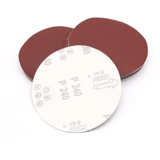 10 Chiếc DIY đổ xô chà nhám đĩa pad 6 Inch Grit Mài mòn Ba Lan Bánh xe Gỗ chà nhám cho Dremel Dụng cụ quay