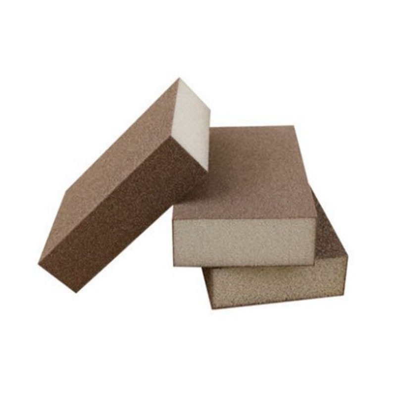 Xốp Chà Nhám Khối Grit 60-80 / 120-180 / 240-320 / 400-600 Xốp Mài Tường Khối Cát Giấy Nhám Mô Hình Sơn Gạch Cát Đánh Bóng