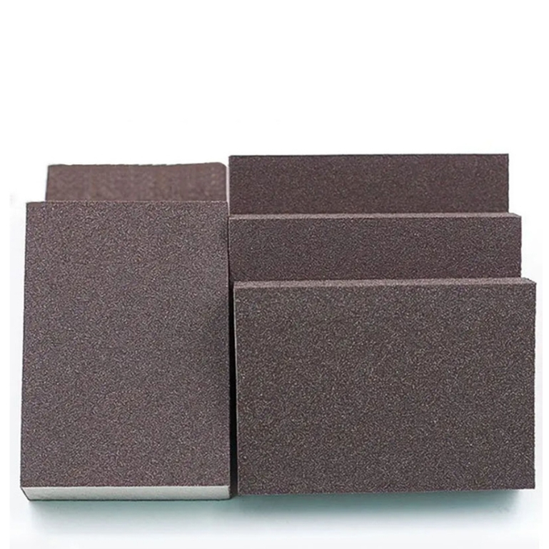 Xốp Chà Nhám Khối Grit 60-80 / 120-180 / 240-320 / 400-600 Xốp Mài Tường Khối Cát Giấy Nhám Mô Hình Sơn Gạch Cát Đánh Bóng