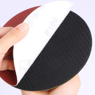 10 Chiếc DIY đổ xô chà nhám đĩa pad 6 Inch Grit Mài mòn Ba Lan Bánh xe Gỗ chà nhám cho Dremel Dụng cụ quay