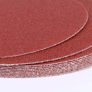 10 Chiếc DIY đổ xô chà nhám đĩa pad 6 Inch Grit Mài mòn Ba Lan Bánh xe Gỗ chà nhám cho Dremel Dụng cụ quay