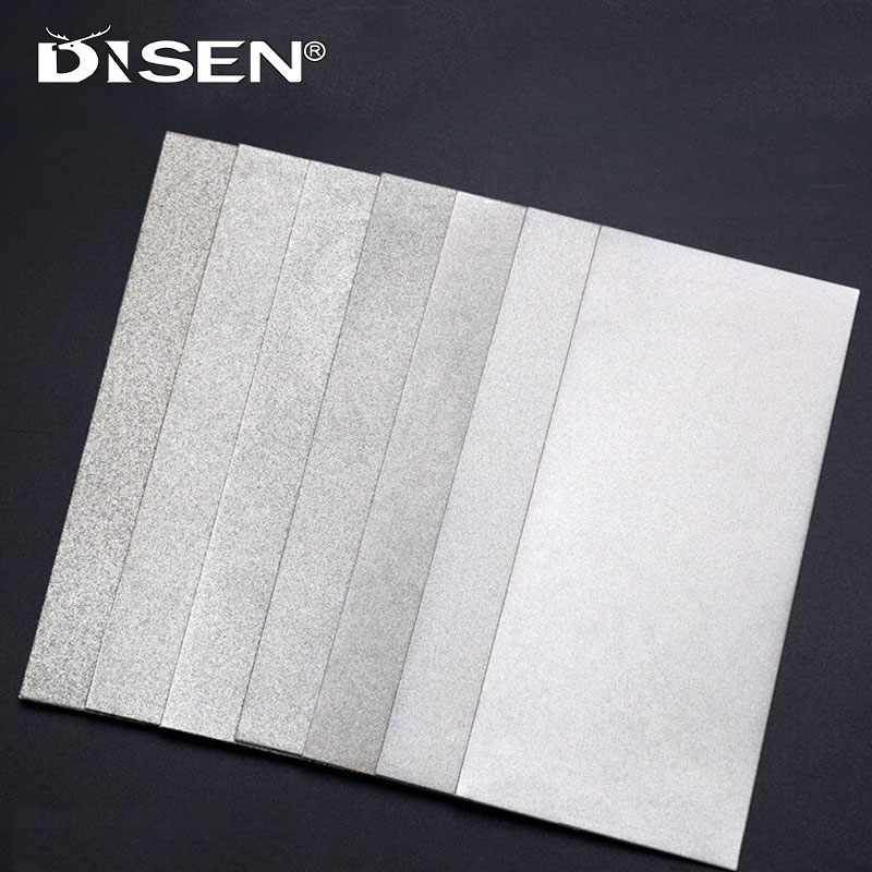 Hình Chữ Nhật Kim Cương Mài Đĩa Dao Đá Mài 80 ~ 3000Grit Bánh Xe Mài Ngọc Và Đá Cói Tấm Đánh Bóng