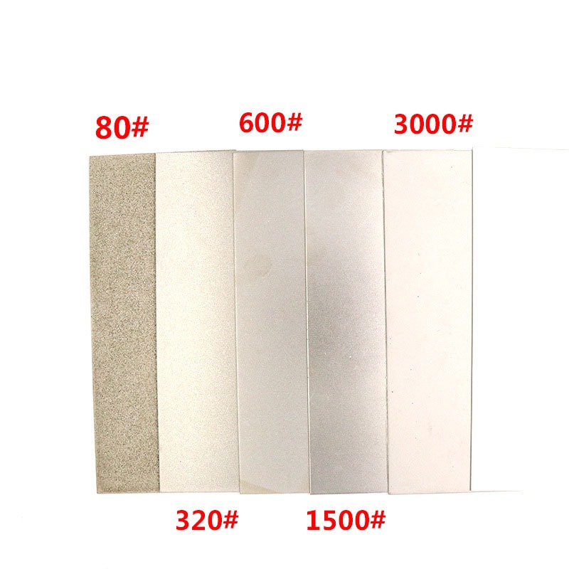 Hình Chữ Nhật Kim Cương Mài Đĩa Dao Đá Mài 80 ~ 3000Grit Bánh Xe Mài Ngọc Và Đá Cói Tấm Đánh Bóng