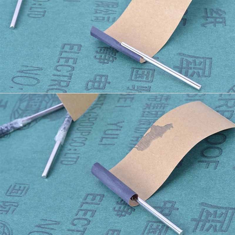 5 / 10 Cái 2,35 / 3mm Chân Giấy Nhám Kẹp Chia Mandrels Dài Mài Mòn Giá Đỡ Kẹp Thanh Khắc Điểm Cho Dremel Máy Xay Quay