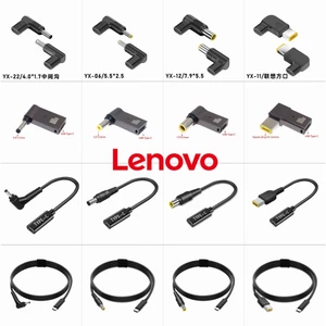 140W 100W 65W USB đa năng Type-C PD sang 4.0 * 1.7 5.5 * 2.5 11.0 * 4.5 Đầu nối DC hình bát giác Cắm Bộ chuyển đổi Cáp cho Lenovo ideapad Thinkpad YOGA 4Pro Dây nguồn sạc