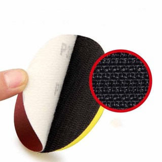 Tấm đánh bóng mặt sau tự dính 3-7 Inch với bộ chuyển đổi ren 10 / 14mm Máy mài góc Bánh xe Sander Dụng cụ đánh bóng đĩa
